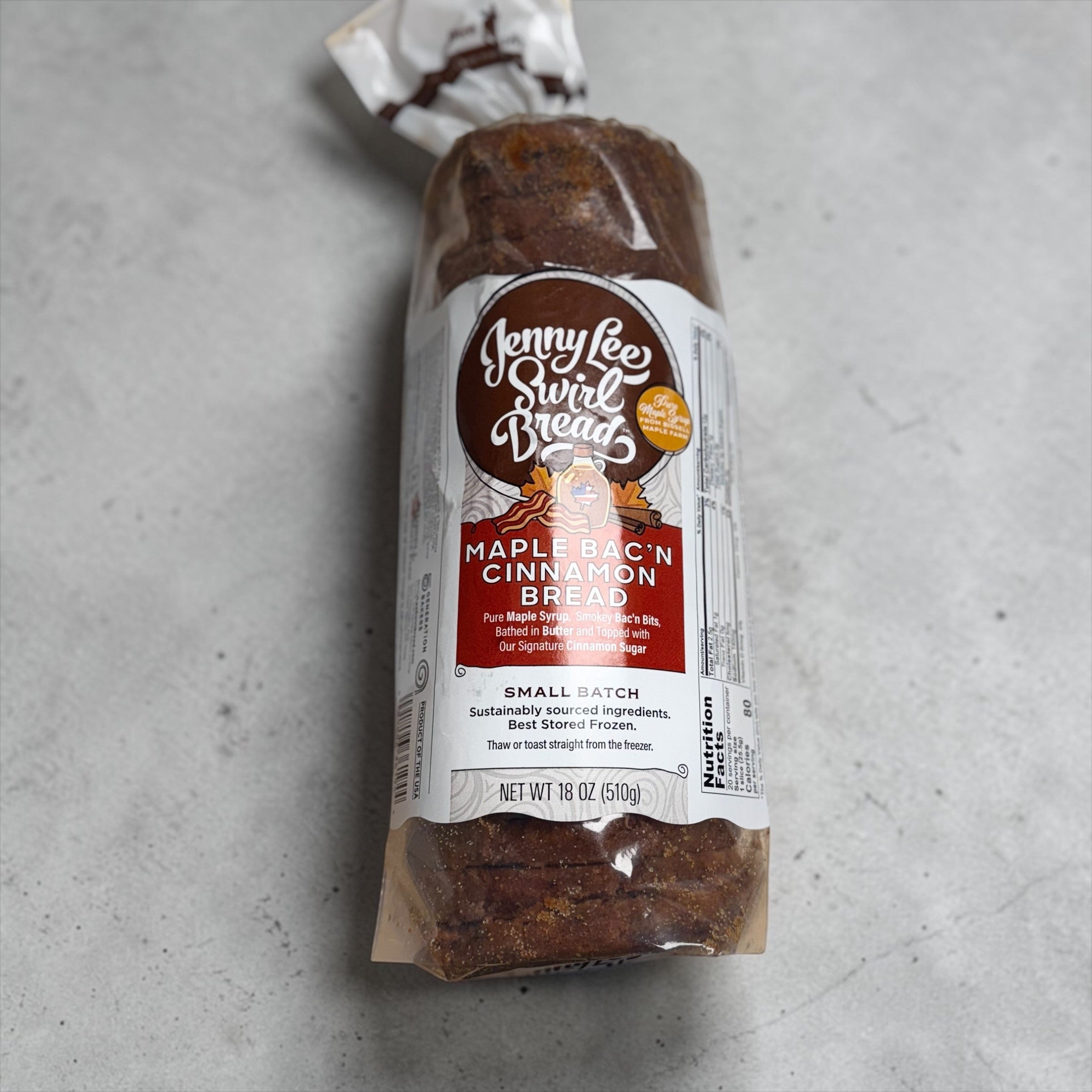 【AtelierGG（アトリエジジ）】 Bread & Butter 19ハーフ Jenny Lee Maple Bac'n Cinnamon Bread - LIMITED EDITION – Jenny Lee
