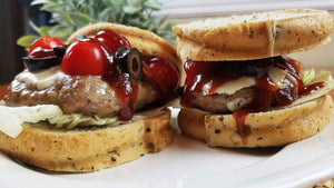 BBQ Italian Sausage Sandwich